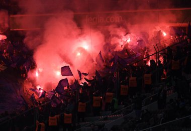04 Mart 2018 - Varşova, Polonya: Polonya ilave Ligi loto Ekstraklasa futbol maçı Legia Warszawa - Lech Pozna