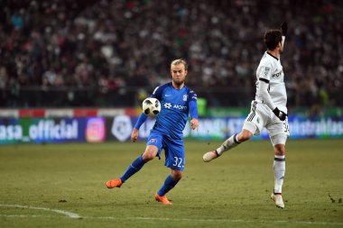 04 Mart 2018 - Varşova, Polonya: Polonya ilave Ligi loto Ekstraklasa futbol maçı Legia Warszawa - Lech Pozna