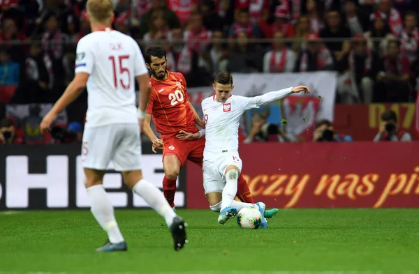 Warsawa Polandia Oktober 2019 Babak Kualifikasi Euro 2020 Babak Grup — Stok Foto