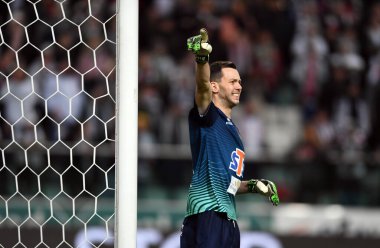 Varşova, Polonya, 22 Şubat 2020: Polonya Süper Ligi Ekstraklasa futbol maçı: Legia Warszawa - Jagiellonia Bialystok, Dejan iliev (Jagiellonia)) 