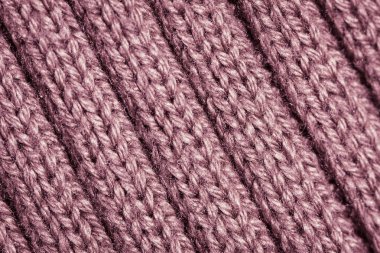 Örme kumaş yün doku yakın çekim