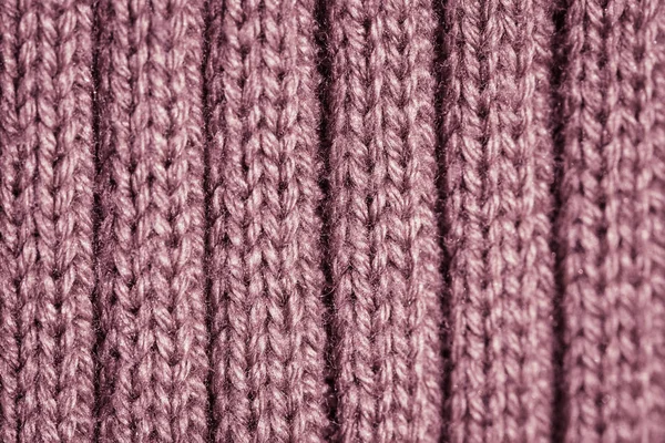 Knitted fabric wool texture close up — Stock Photo, Image