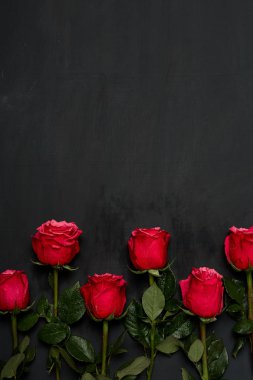 Kompozisyon kırmızı gül