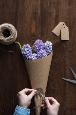 Eller kadın buket yapma 