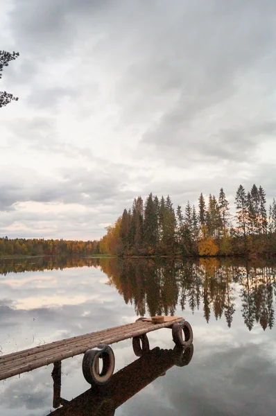 Krásná podzimní krajina — Stock fotografie