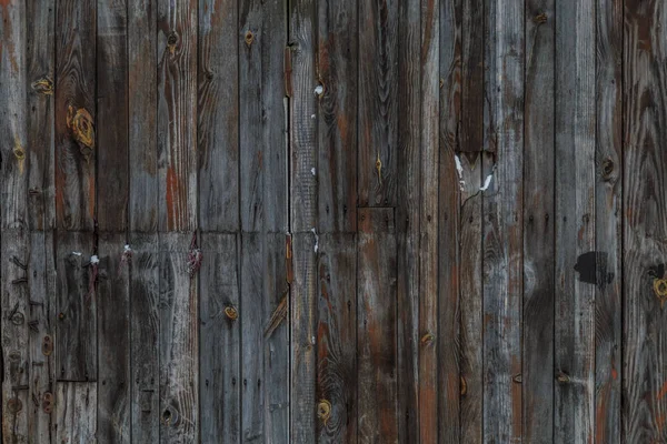 Velho fundo de madeira na rua no inverno — Fotografia de Stock