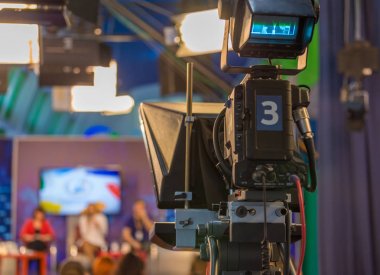 televizyon kamera yakın çekim