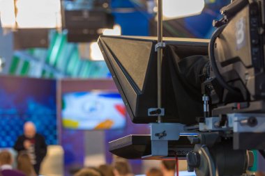 televizyon kamera yakın çekim