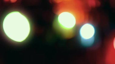 bokeh Noel renkli tatil bulanık arka plan