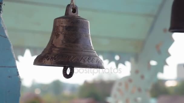 Vintage Rosyjski Dzwony — Wideo stockowe