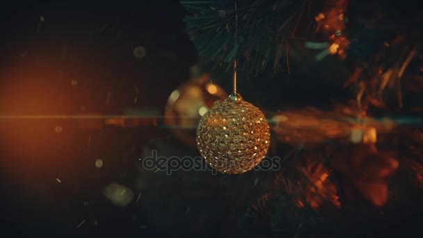 Jouet Noël Sur Arbre Noël — Video