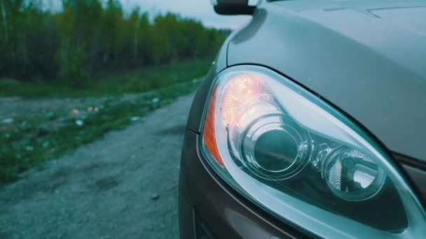 Phares Voiture Près — Video