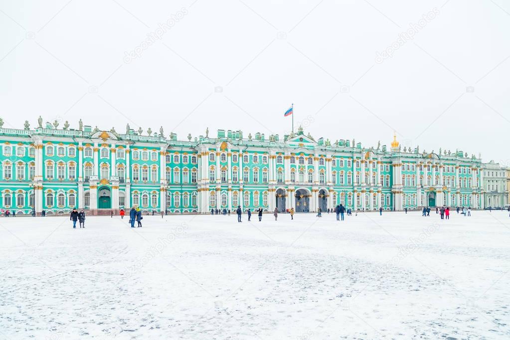Palace Square in St. Petersburg 