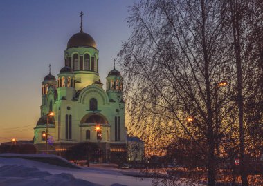 Yekaterinburg gecenin Tapınağı