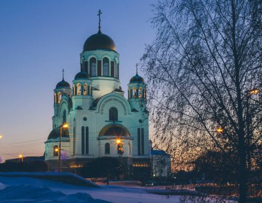 Yekaterinburg gecenin Tapınağı