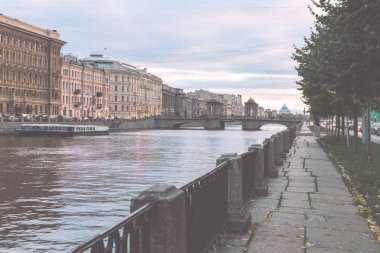 set St Petersburg Fontanka Nehri'nin 