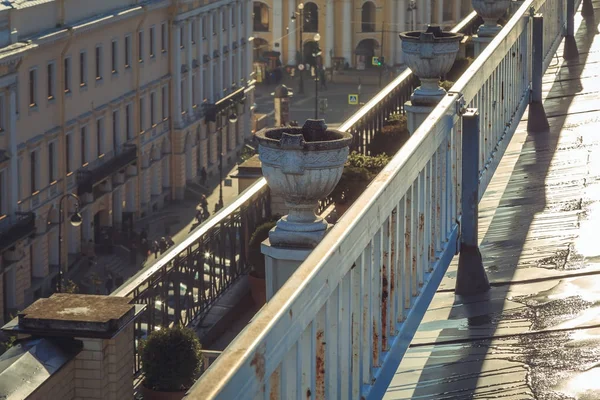 Panorama en los tejados de San Petersburgo — Foto de Stock