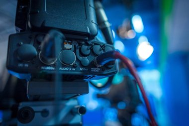 televizyon kamera yakın çekim