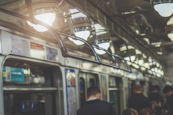 People in the subway train — Stock Photo, Image