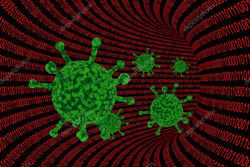 Computer Virus Red Binary Code Wire With Green Viruses 3d Illustration Stock Photo Image By C Fredex Computer Virus Red Binary Code Wire With Green Viruses 3d Illustration Stock Photo Image By C Fredex