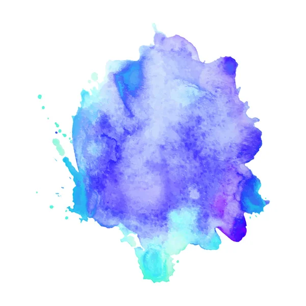 Αφηρημένη απομονωμένη πολύχρωμο διάνυσμα χρώμα λεκέ. Στοιχείο Grunge για σχεδιασμό χαρτιού. Εικονογράφηση διανύσματος — Διανυσματικό Αρχείο