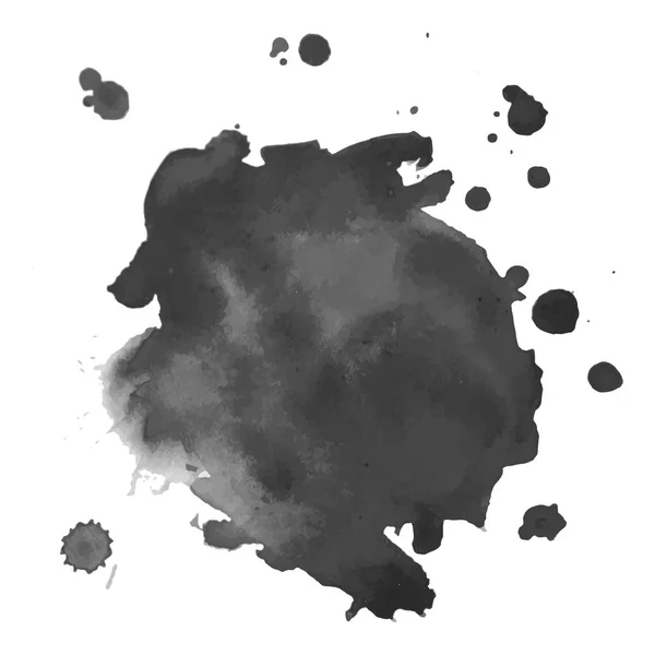 Soyut suluboya gri arka plan. Vektör çizim. Doku kartları ve el ilanı tasarımı için.