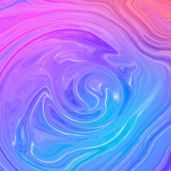 Glossy liquid abstract background. Marbling, acylic paint texture — Stock Vector