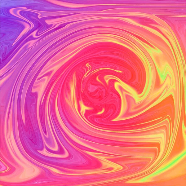 Fondo abstracto líquido brillante. Marmolado, textura de pintura acílica — Vector de stock