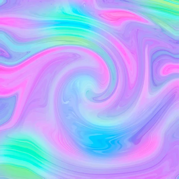 Wave abstract background. Marbling, acylic paint texture — 스톡 벡터