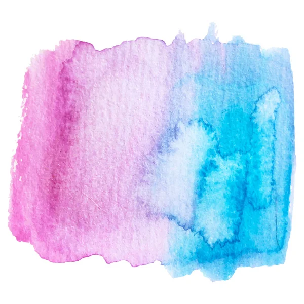 Υδατογραφία βούρτσα χρώμα χαρτί υφή διάνυσμα απομονωμένη βουτιά σε λευκό φόντο για πανό, αφίσα, ταπετσαρία. — Διανυσματικό Αρχείο