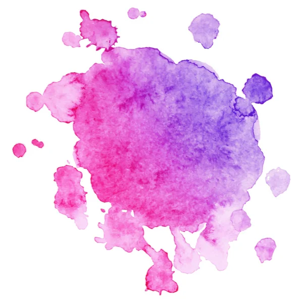 Αφηρημένη Απομονωμένη Πολύχρωμο Διάνυσμα Χρώμα Λεκέ Στοιχείο Grunge Για Σχεδιασμό — Διανυσματικό Αρχείο