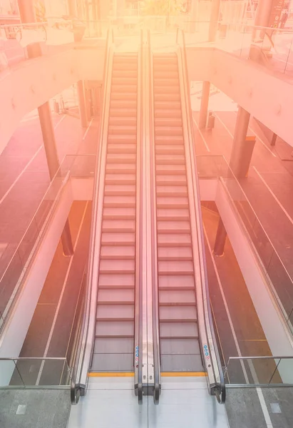 Escalator Community Mall Shopping Center Moving Staircase Royalty Free Stock Images