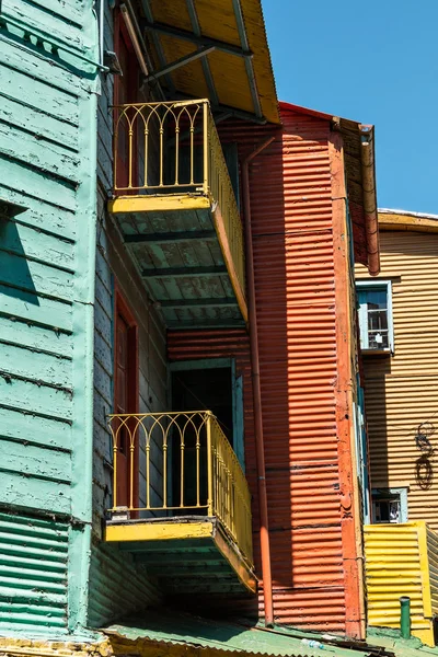 La Boca, bairro colorido, Buenos Aires Argentina — Fotografia de Stock