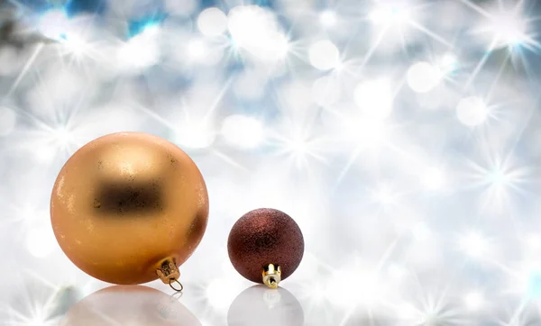 Koule vánoční strom dekorace — Stock fotografie