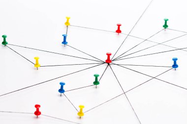 Ağ, ağ, bağlantı, iletişim