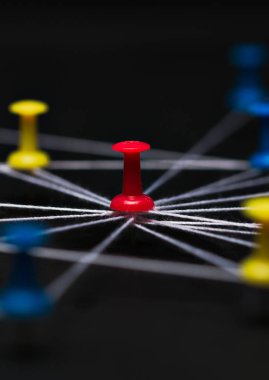 Ağ, ağ, bağlantı, iletişim