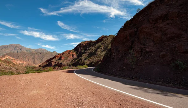 Weg Tussen Salta Cafayate Quebrada Las Conchas National Route Provincie — Stockfoto