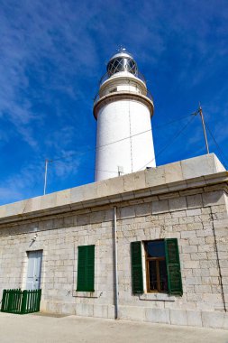 Cap de Formentor deniz feneri, uçurumlu Formentor yarımadası, Mallorca İspanya