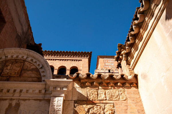 Old buildings, facades and alleys in Palma de Mallorca Spain