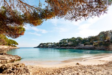 Idyllic Havuz Koyu Cala d 'Or, Mallorca İspanya