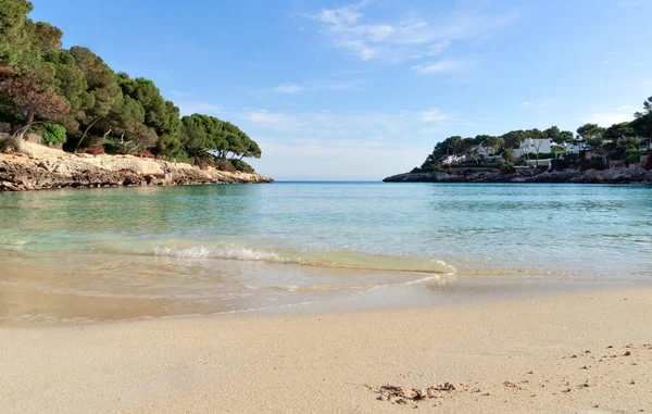 Ειδυλλιακός Κόλπος Κολύμβησης Cala Mallorca Ισπανία — Φωτογραφία Αρχείου