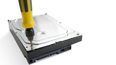 HDD sabit disk dosya kaydetmek kayıt donanım konsepti