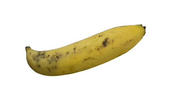 Banana fruta fresca pele amarela madura conceito saudável — Fotografia de Stock