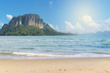 Yaz gökyüzü güzel yaz tatili