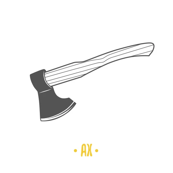 Ilustracja AX — Wektor stockowy