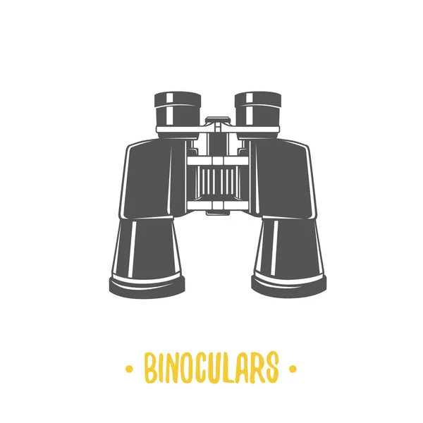 Ilustración de binoculares — Vector de stock