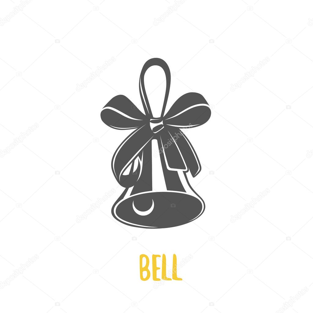 Black and white vector objects