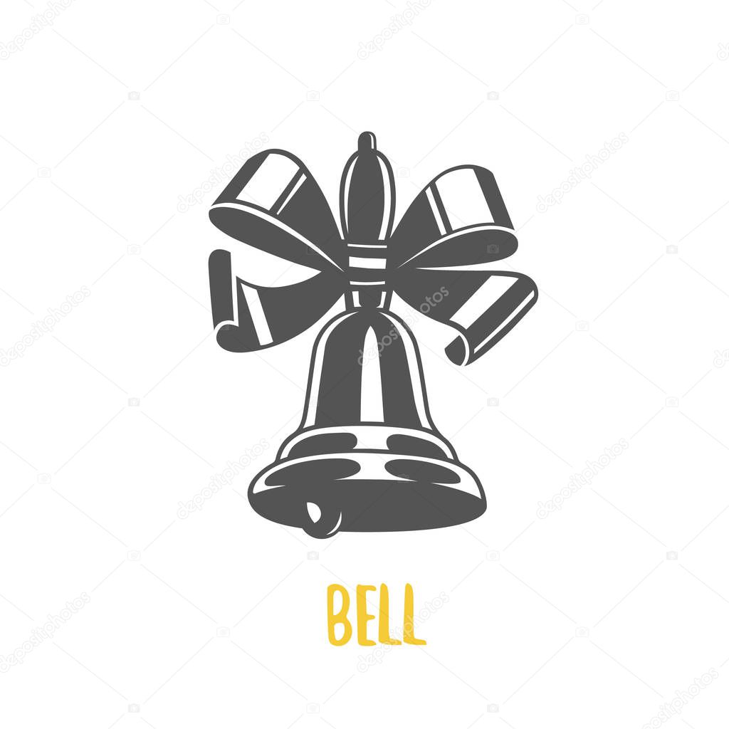 Black and white vector objects