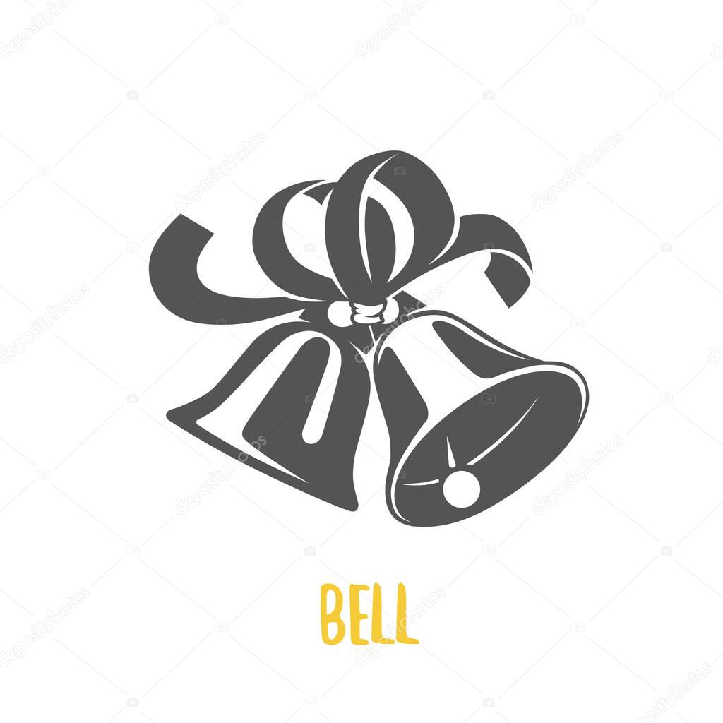 Black and white vector objects