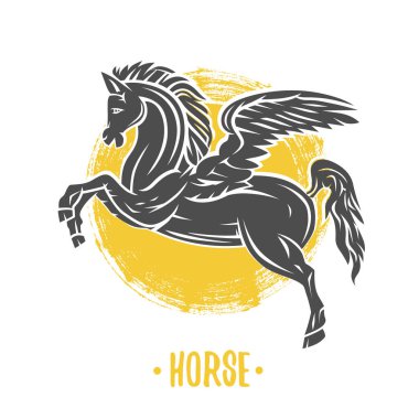 Vektör hanedan kalkan pegasus ile